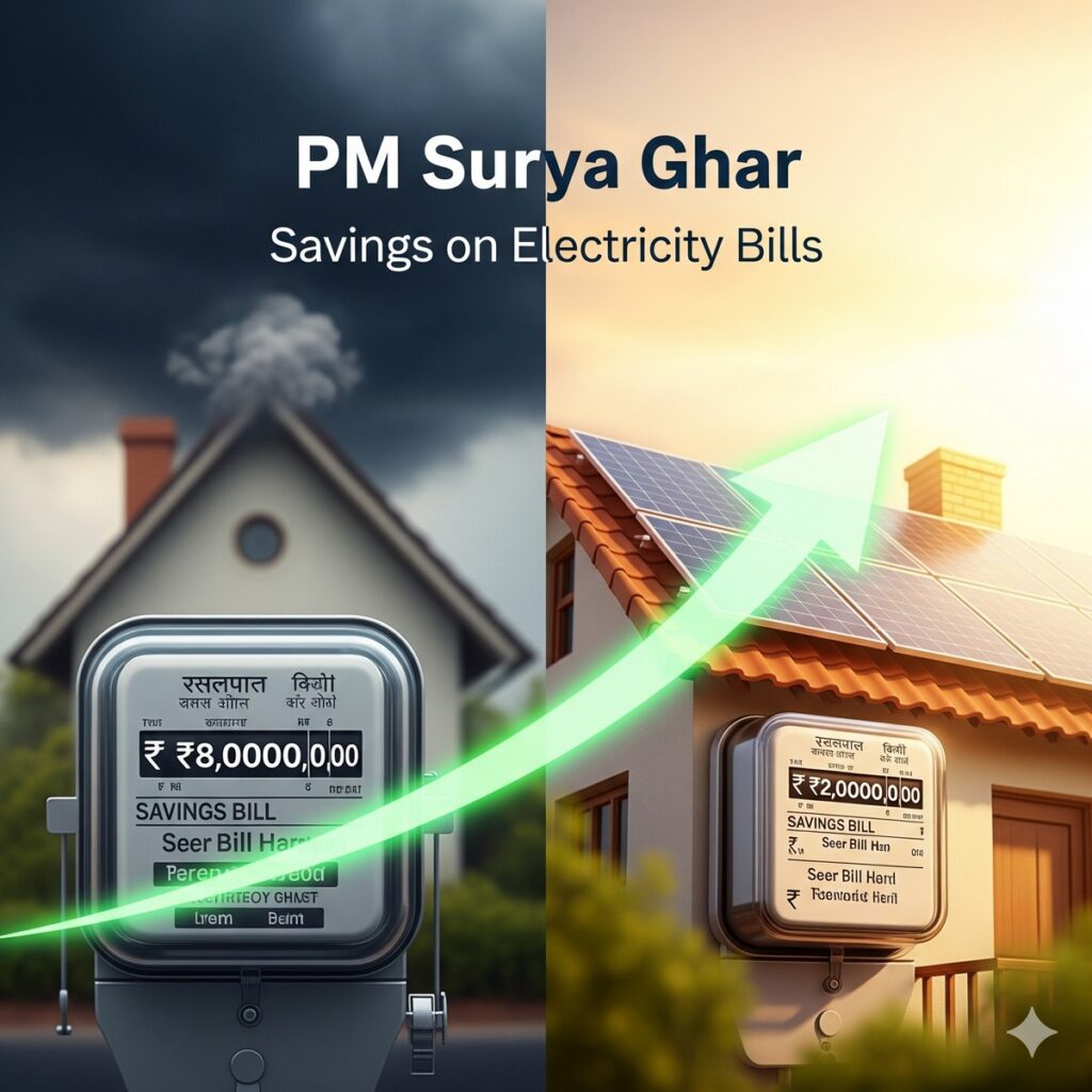 PM Surya Ghar Savings on Electricity Bills