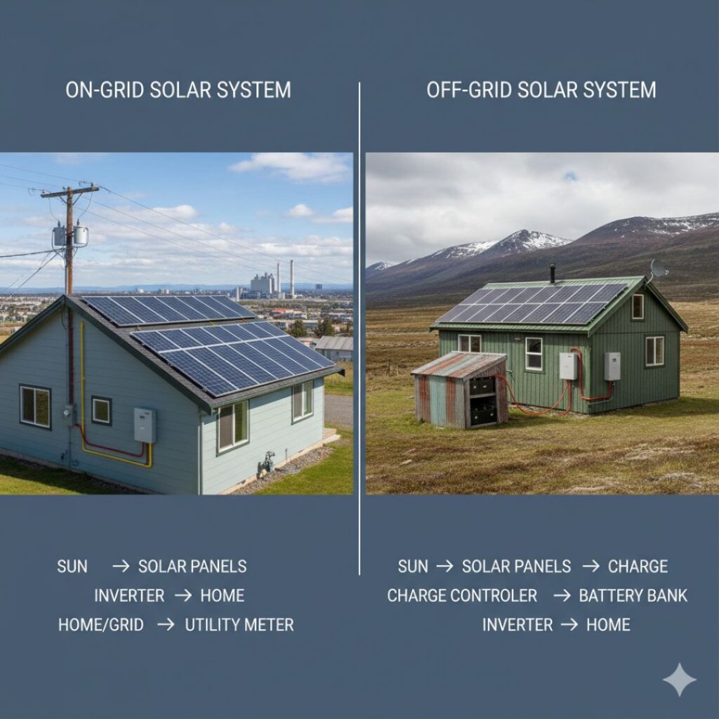 on grid and off grid solar system (1)